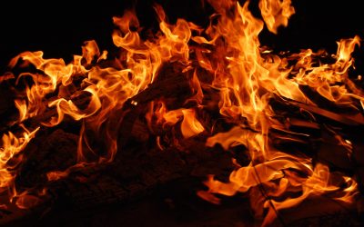 Fire on Helderberg Mountain